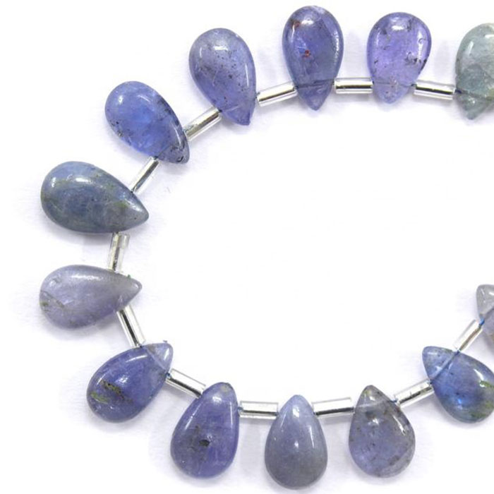 huge collection of Tanzanite Plain Beads Strands exporters