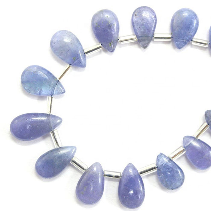loose Tanzanite Plain Beads Strands suppliers