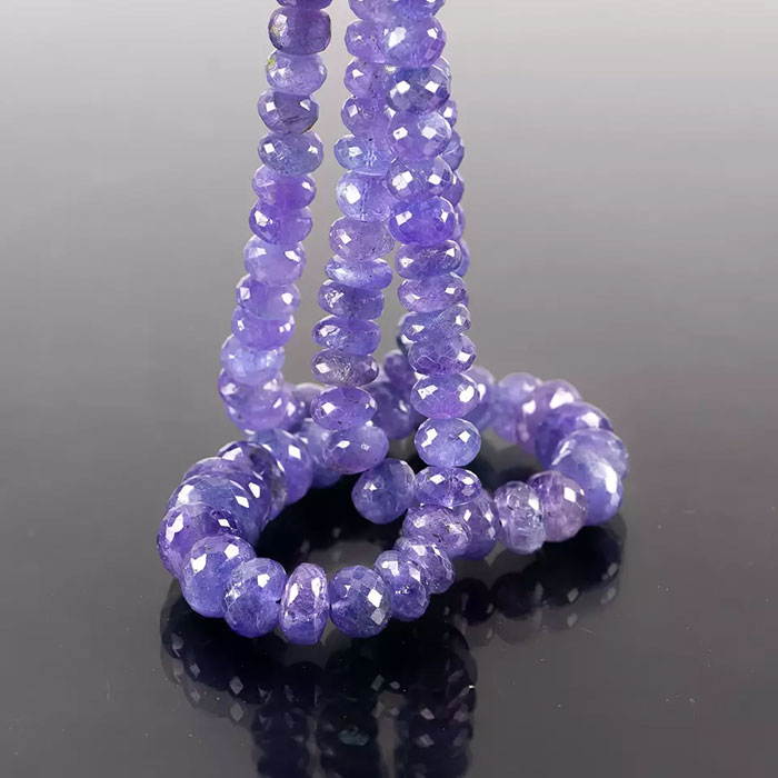 best deals Tanzanite Faceted Beads Strands suppliers
