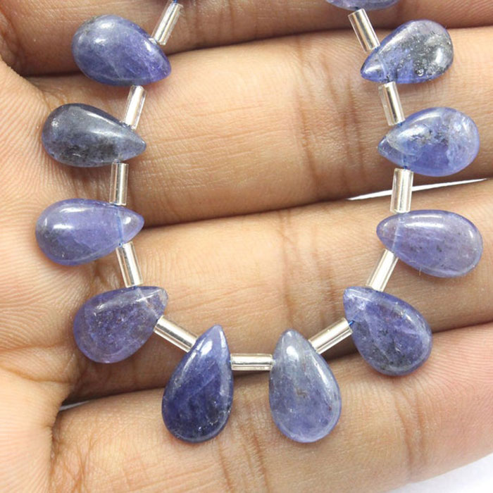 stunning Tanzanite Plain Beads Strands wholesale price