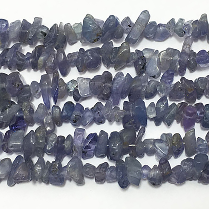 Online Tanzanite Uncut Chips Uneven Beads