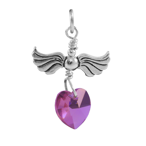 Unique Design Tourmaline Birthstone Charm | Designer October Birthstone |