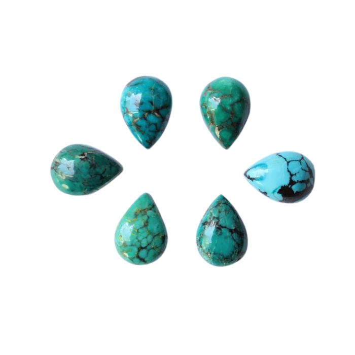 Buy Online Natural Turquoise Oval Gemstone | Semi Precious Gemstones
