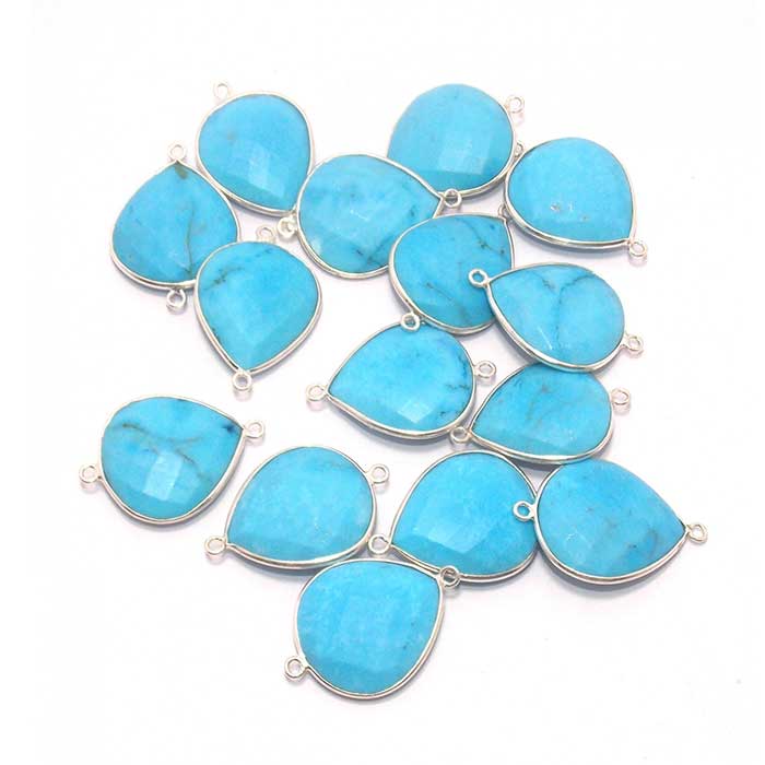 Online Exporter Of Gemstone Double Bail Connector | Gemstone Connector|
