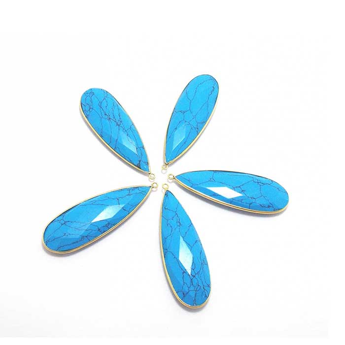 Top Quality Supplier Of Gemstone Single Bail Connector Gemstone Beads