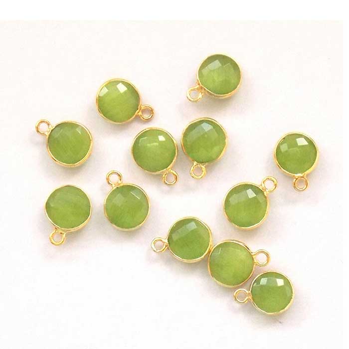 Online Huge Collection Of Gemstone Single Bail Connector Bezel Setted Gemstone Connector
