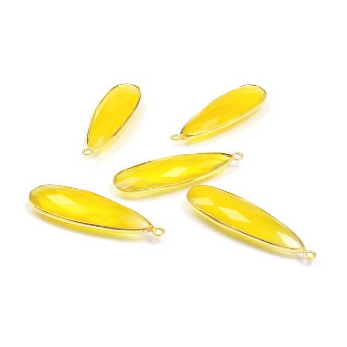 Best Quality Gemstone Single Bail Connector Gemstone Connector Finding
