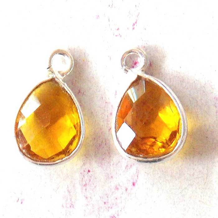 Bulk In Gemstone Single Bail Connector Beautiful High Quality Gemstone Connector