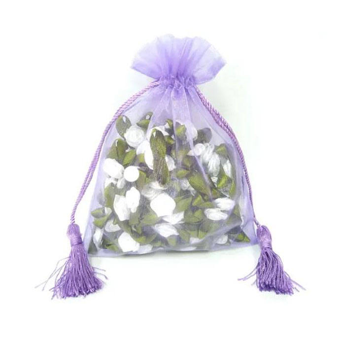 Buy Online Organza Party Favor  Gift Bag | Drawstring Jewelry Pouch
