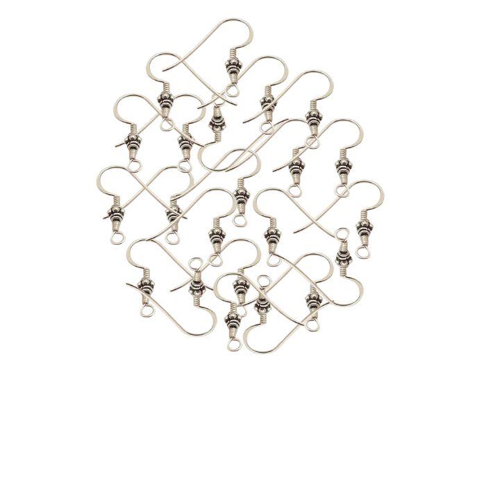 Online Solid Sterling Silver Earring Hook | Earring Hook Wholesaler |