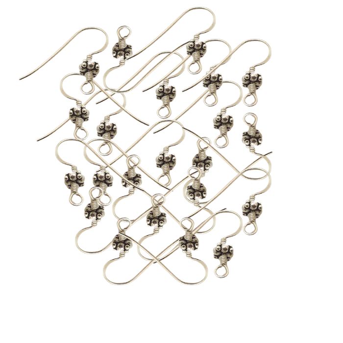 Online Solid Sterling Silver Earring Hook | Silver Earring Hook |