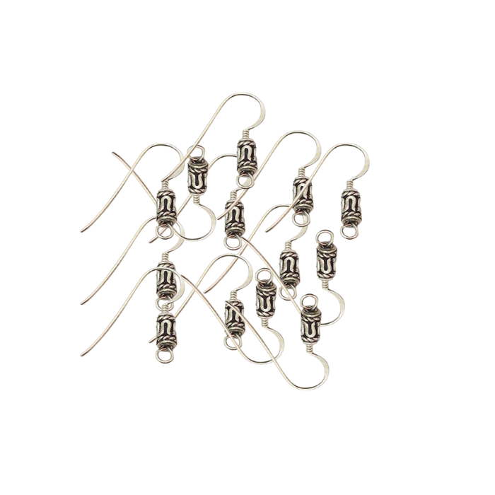 Online Solid Sterling Silver Earring Hook | Earring Hook In Jaipur |