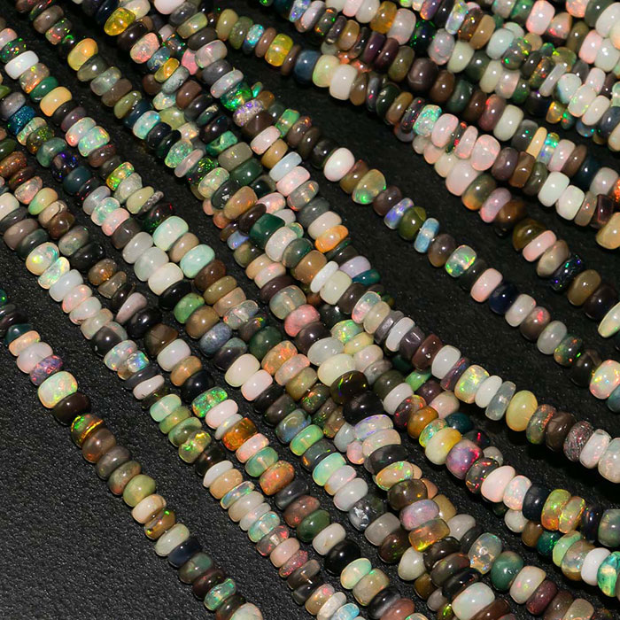 loose Opal Plain Beads Strands suppliers
