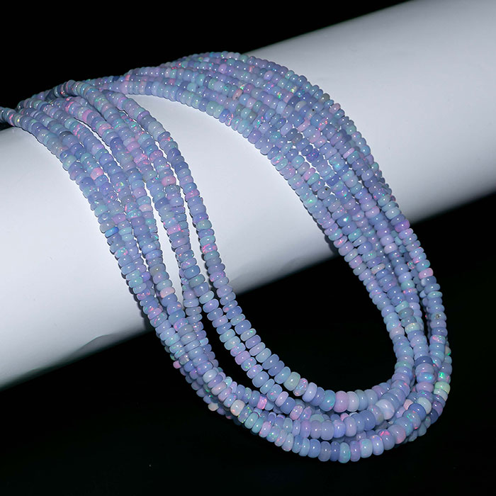 exporters of Opal Plain Beads Strands for mala making