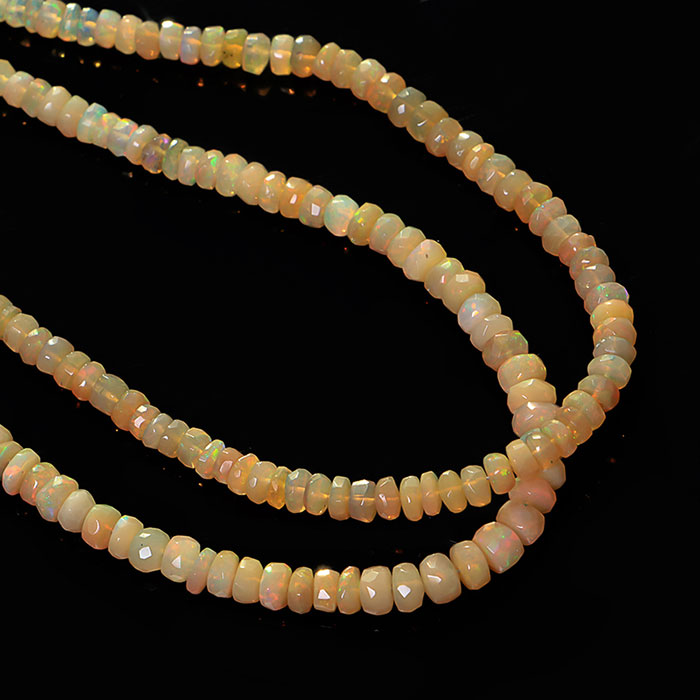 best quality Opal Faceted Beads Strands manufacturer