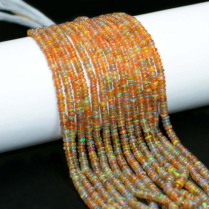 wholesale Opal Plain Beads Strands for necklace