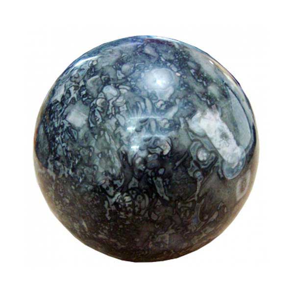Buy Online worldwide Sphere Ball With Ammonite Gemstone