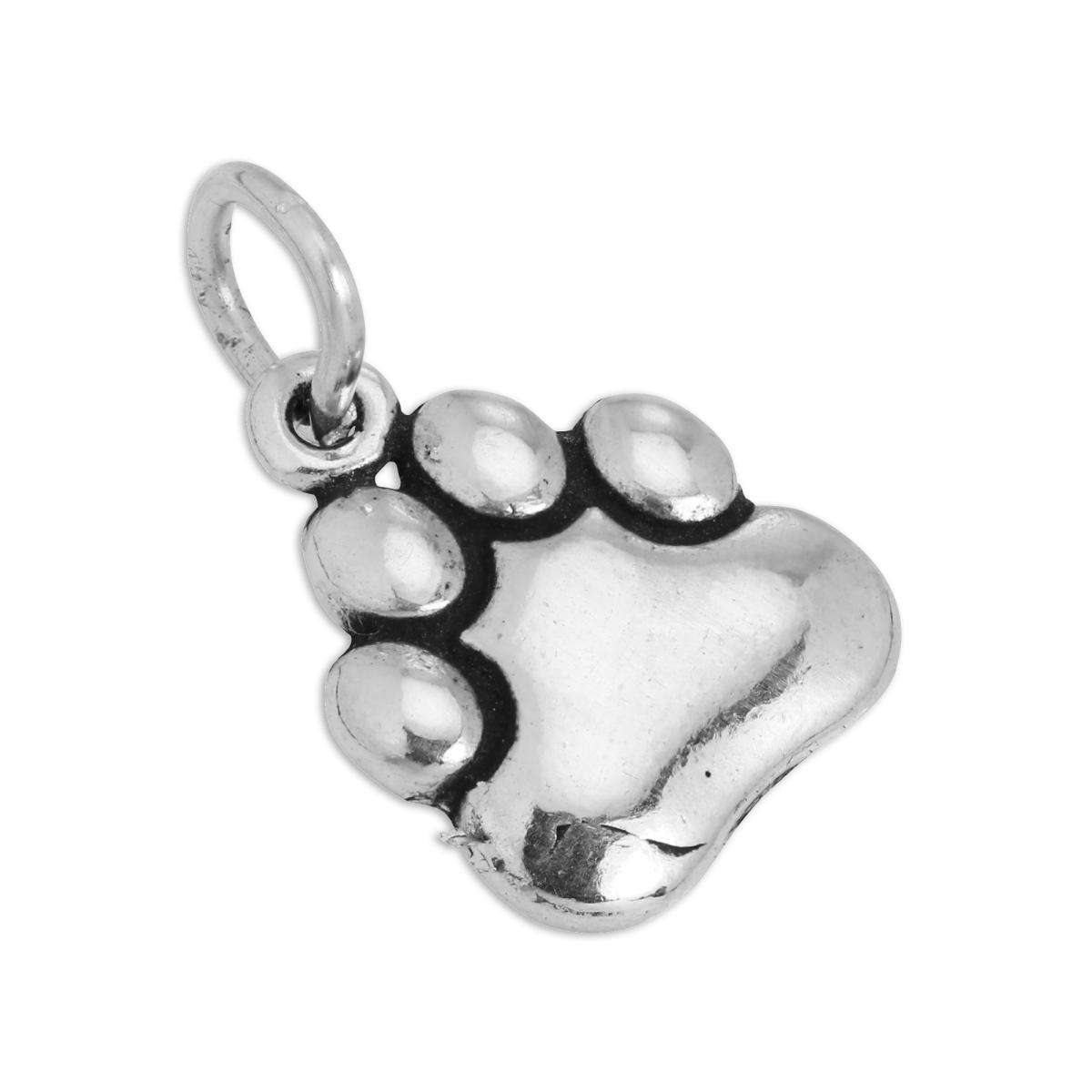 Wholesale Silver For Necklace Charm Manufacturer |Huge Collections Paw Print Charm|