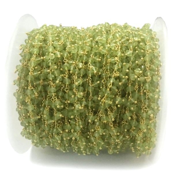 Wholesaler Peridot Gemstone Rosary Chains