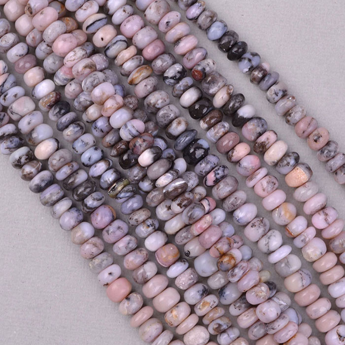 hand made Pink Opal Plain Beads Strands wholesaler