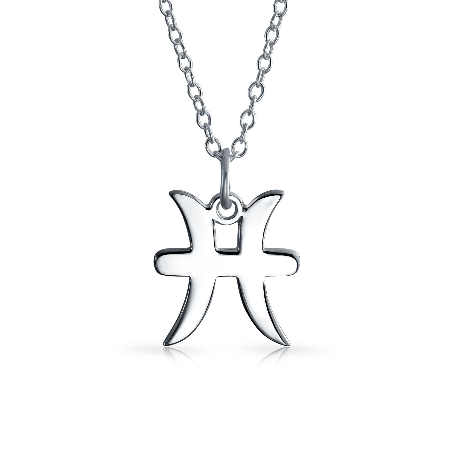 Piscus Zodiac  horoscope Necklace Jewelry