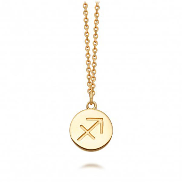 Sagittarius Zodiac  horoscope Necklace Jewelry
