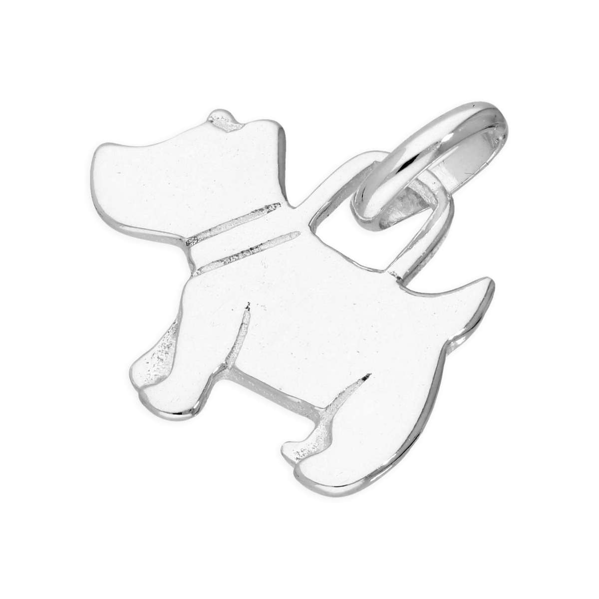 Best Quality 928 Solid Silver Wholesale Charm |Design Scottie Dog Charm|