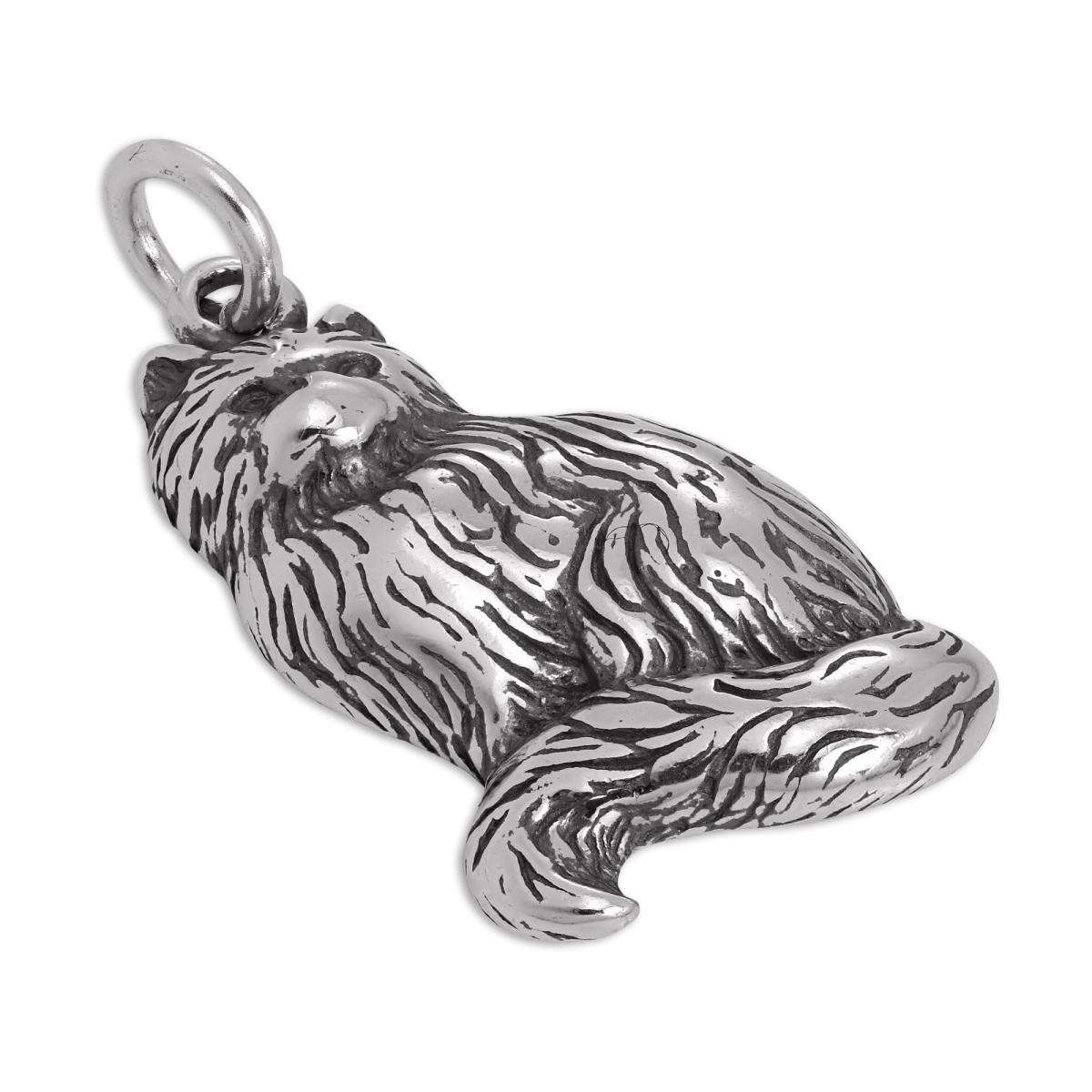 Top Quality 929 Silver Charm Exporter |Huge Collections Sitting Cat Charm|