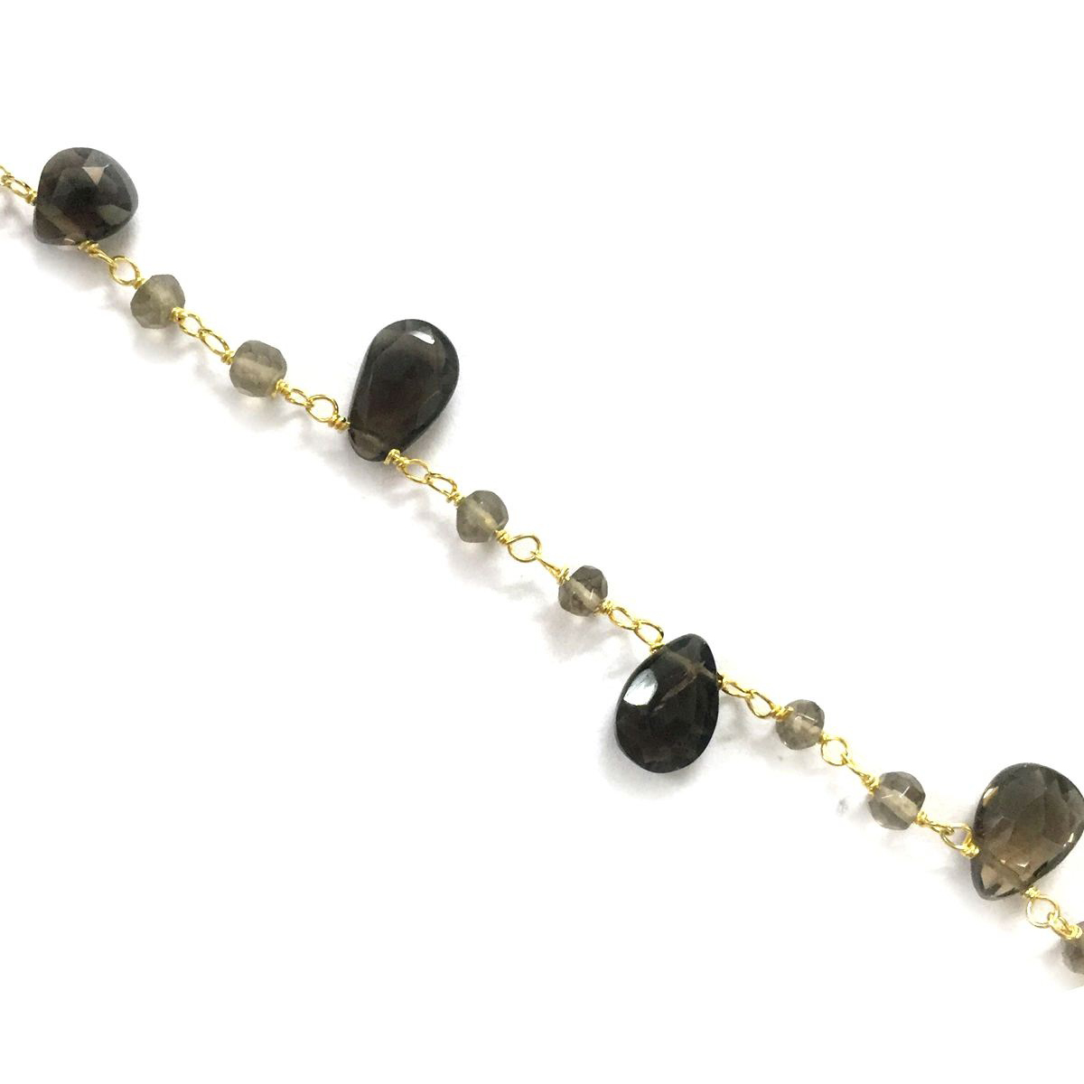 Online Top Quality smoky Quartz Gemstone Rosary Chains
