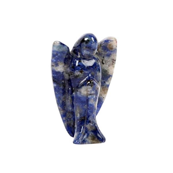 Sodalite Carved Angel Natural Stone Crystal Healing Chakra Balance