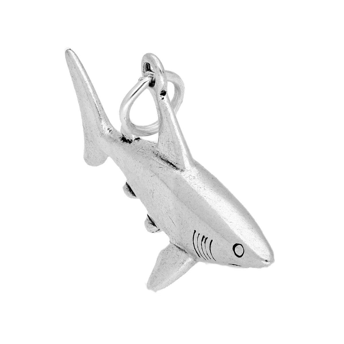 Manufacturer Of Shark Charm |927 Sterling Silver Shark Charm|