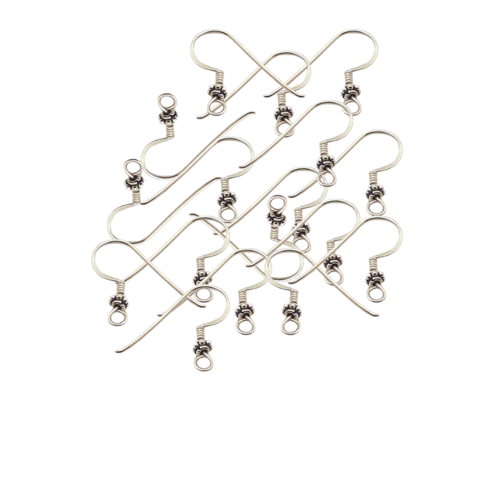 Online Solid Sterling Silver Earring Hook | Solid Silver Earring Hook |