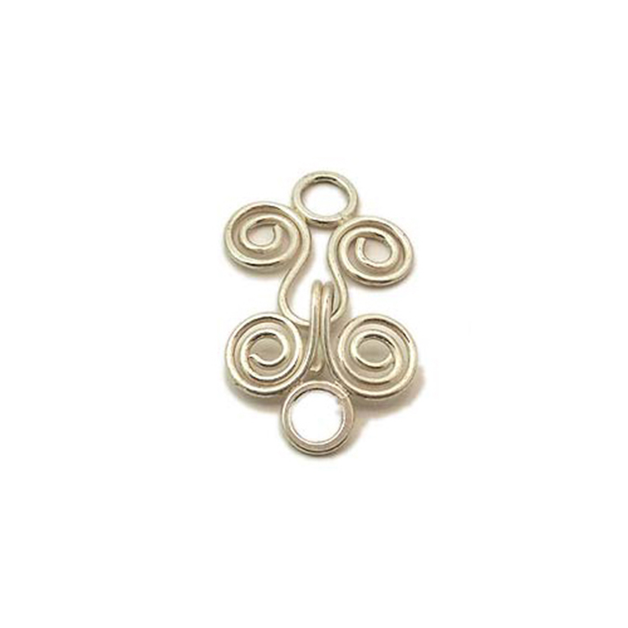 High Quality Silver Handmade S Hook | S Hook For Jewelry |
