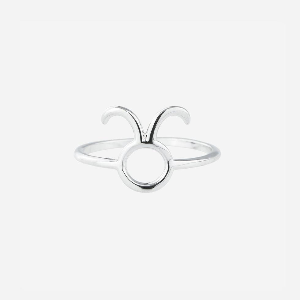 Taurus Zodiac  symbol Rings Jewelry