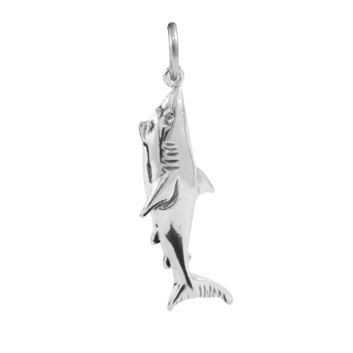 Suppliers Of Great White Shark Charm |927 Solid Silver Great White Shark Charm|