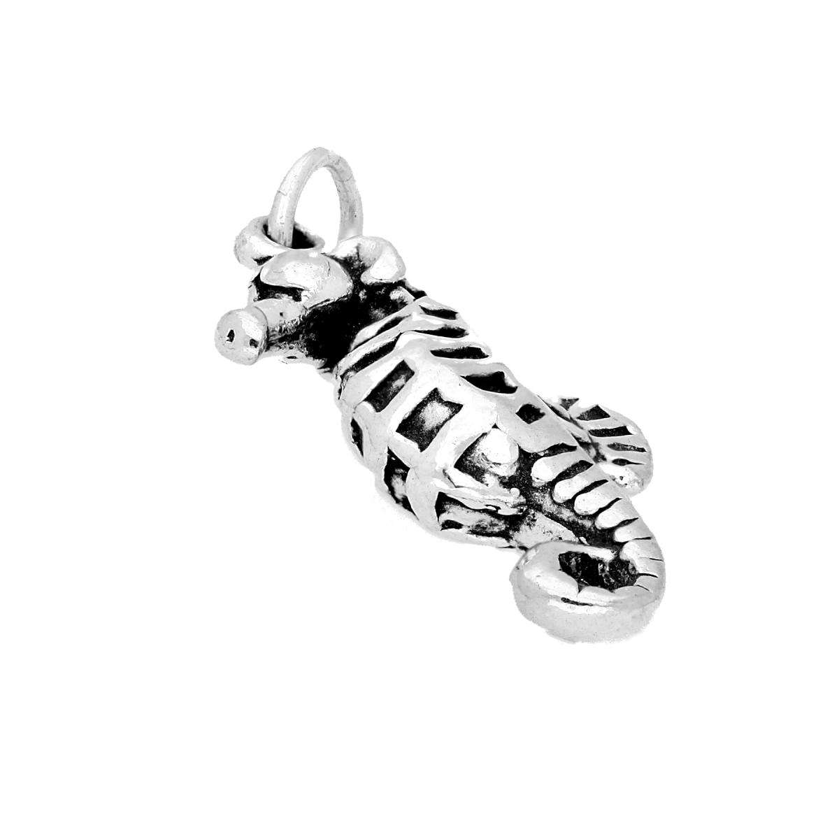 Online Seahorse Charm |929 Solid Silver Seahorse Charm|