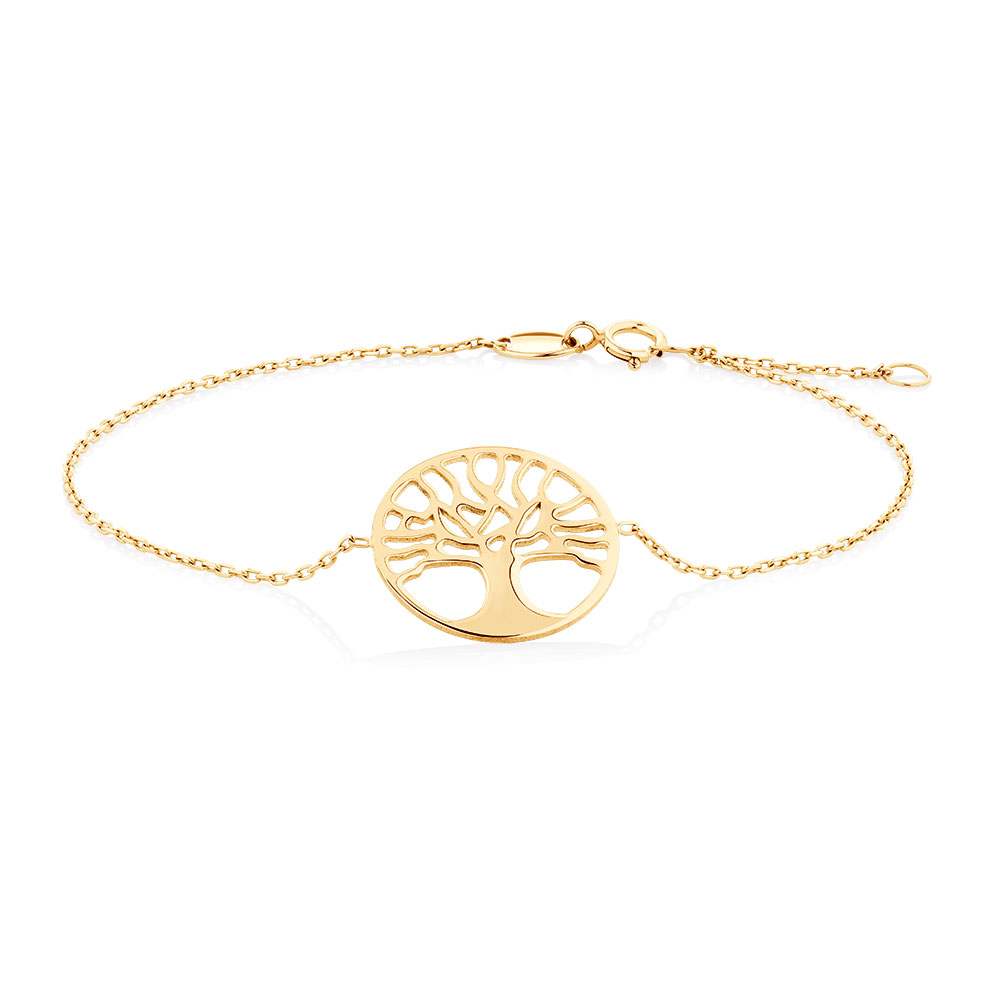 Buy Sterling Silver Tree of Life Bracelet at ChakraCollections.com