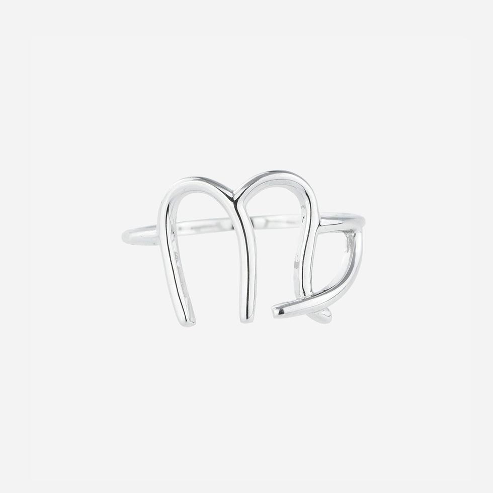 Virgo Zodiac  symbol Rings Jewelry