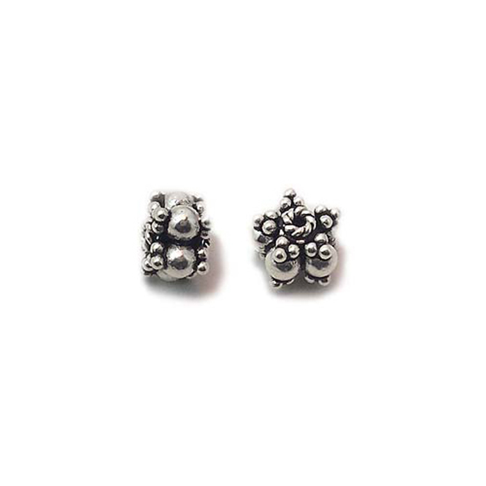handmade silver Carved beads|silver beads shops