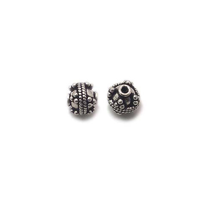 Carved beads for jewelry|silver beads exporters