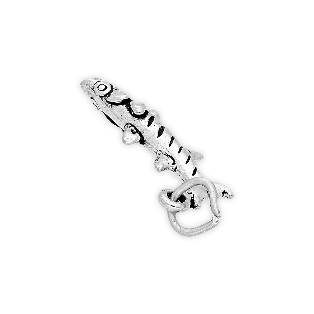Huge Collections Barracuda Fish Charm |Fine Sterling Silver Barracuda Fish Charm|