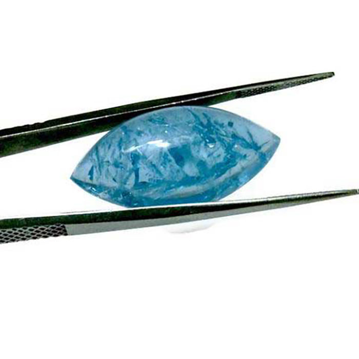 our collection of customized natural Blue Aquamarine gemstone
