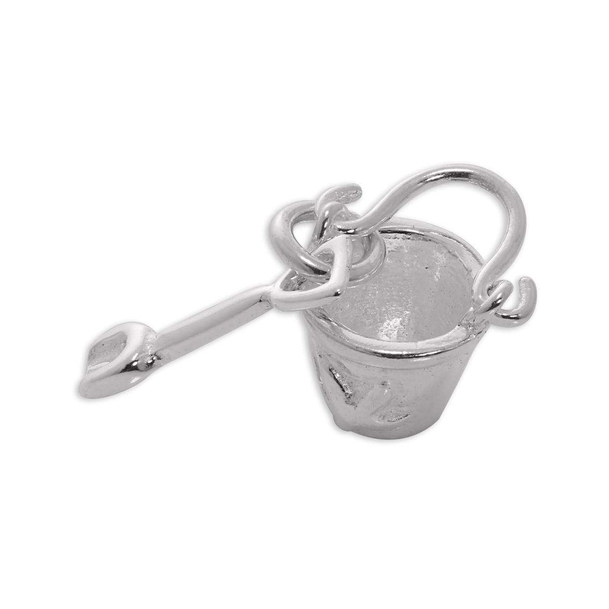 Buy Online Bucket & Spade Charm |926 Solid Silver Bucket & Spade Charm|