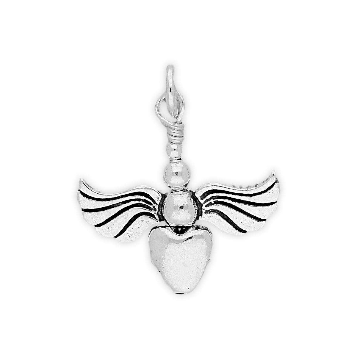 Online Heart Beaded Angel Charm |Manufacturer Wholesale Christmas|