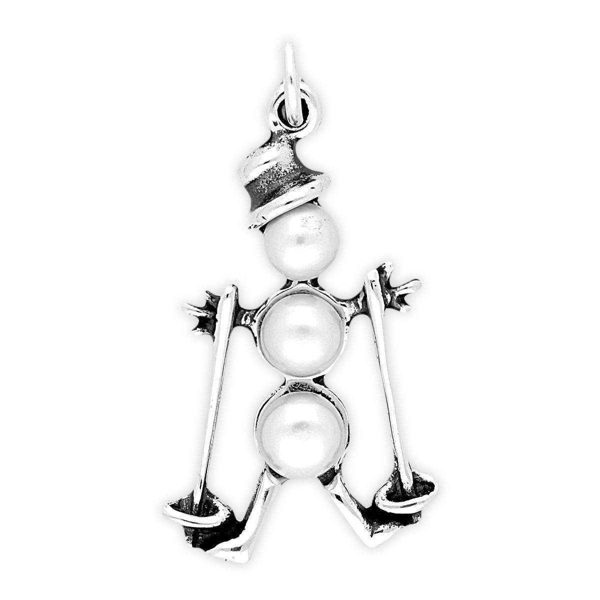 Best Price Of Snowman On Skis Charm |Design Wholesale Christmas|
