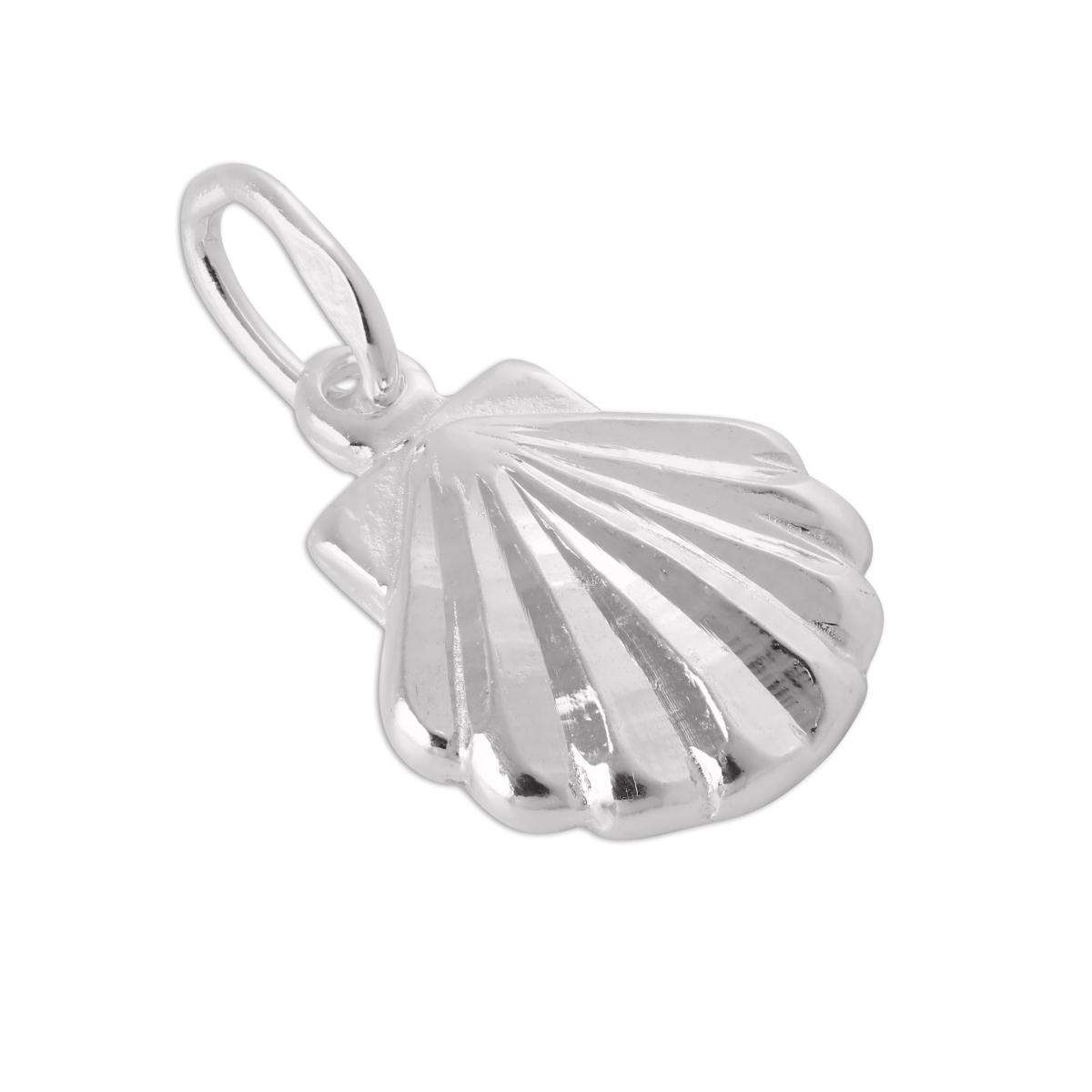 Best Price Of Diamond Cut Sea Shell Charm |Silver For Necklace Diamond Cut Sea Shell Charm|