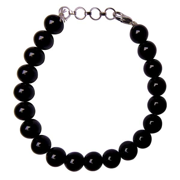Stunning Genuine Black Onyx Beads Bracelets Jewelry