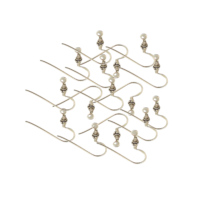 Online Solid Sterling Silver Earring Hook | Earring Hook Exports |