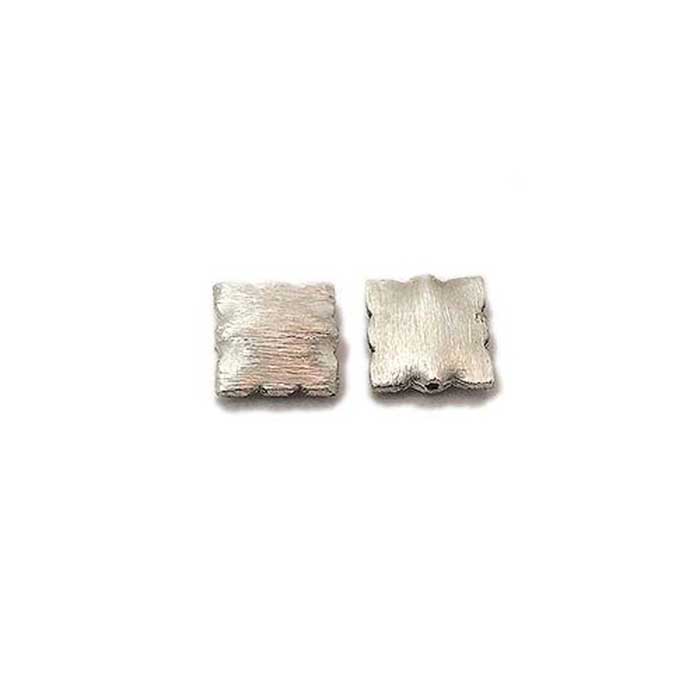 stunning Brushed silver beads|silver beads shops