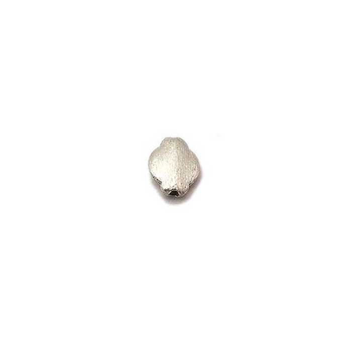 Brushed hand made beads|silver beads suppliers